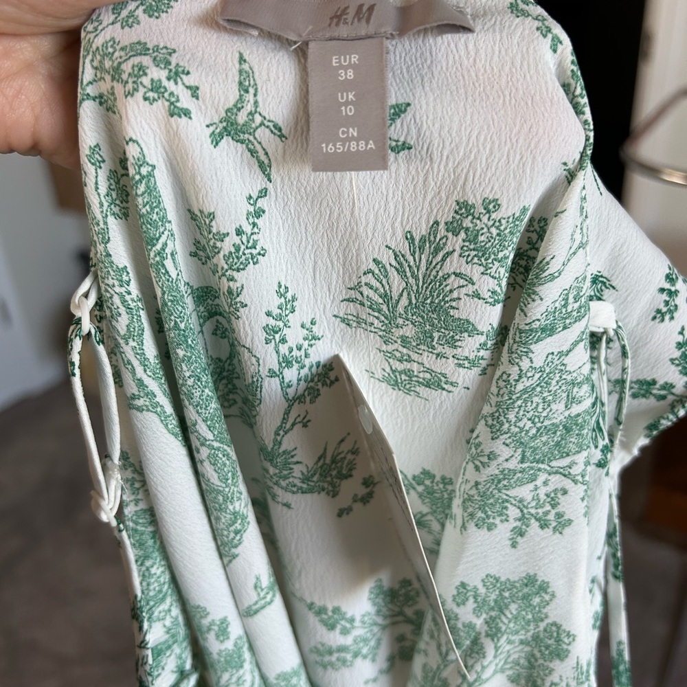 H&M Toile Floral Skirt Set 2 pieces Coord - Picture 6 of 7